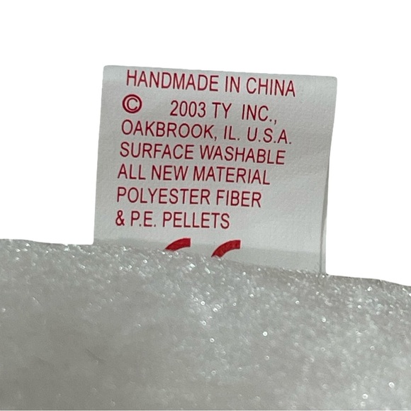 Ty Beanie Baby Quivers Ghost Beanbag Plush 11th Gen Tag 2003 PE 40018 - Picture 6 of 6